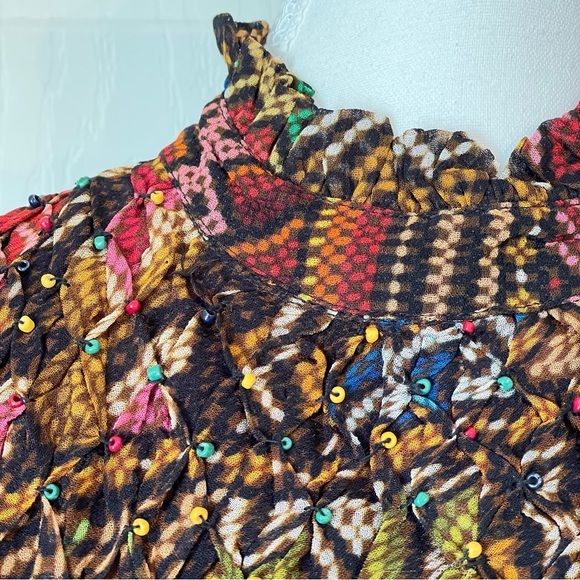 Farm Rio Dress Rauti Midi Dress in Small Multicolor - Picture 7 of 16